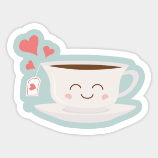 Happy Tea Sticker